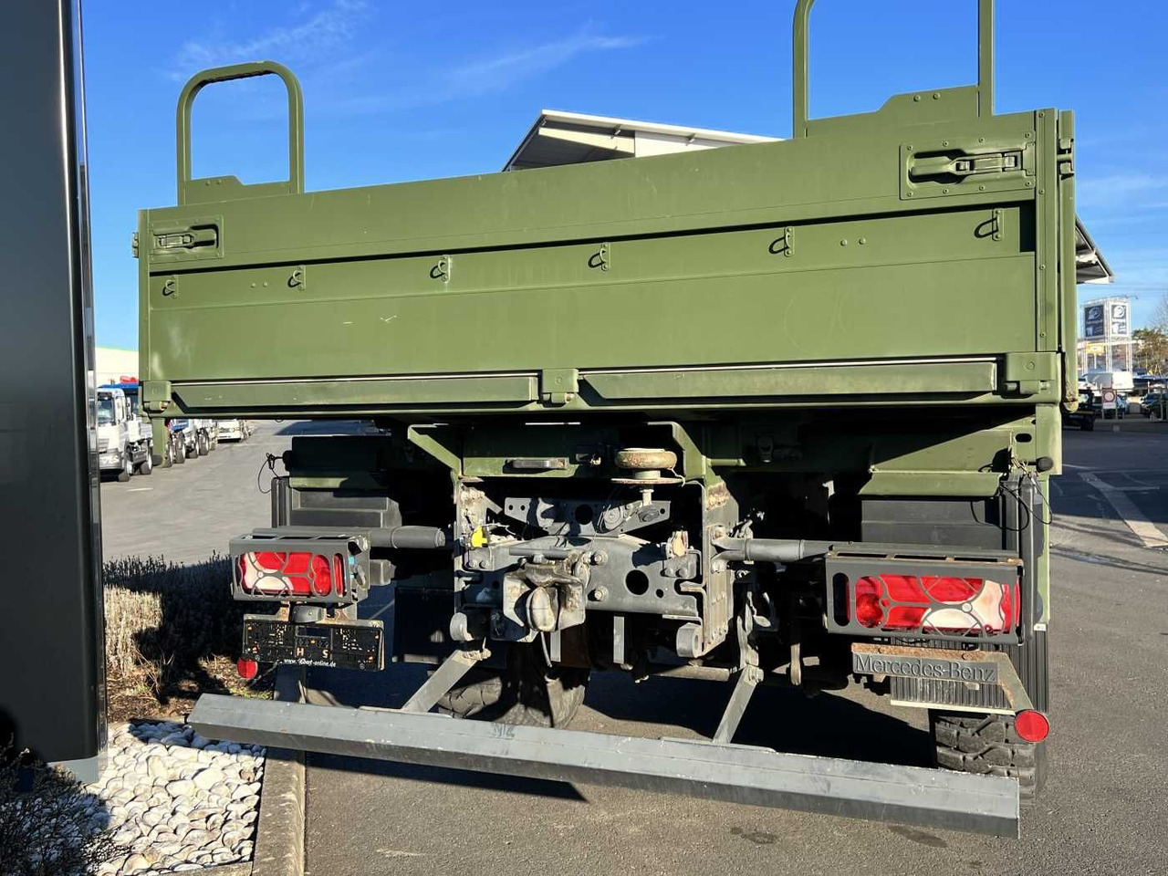 Madelveok/ Platvormveok Mercedes-Benz Axor 1829 A 4x4 Pritsche: pilt 7