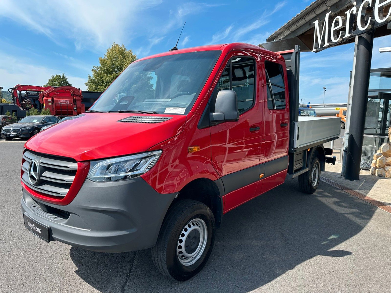 Mercedes-Benz Sprinter 319 CDI 4x4 DoKa Klima AHK3,5to - Tent tarbesõiduk, Meeskonnaauto: pilt 3 Mercedes-Benz Sprinter 319 CDI 4x4 DoKa Klima AHK3,5to - Tent tarbesõiduk, Meeskonnaauto: pilt 3