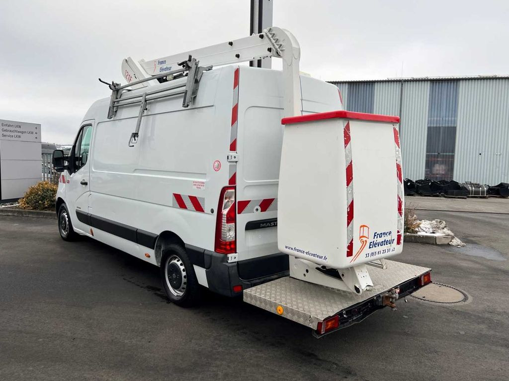 Veoautolt tõusev platvorm, Tarbesõiduk Renault Master 2.3 dCi / France Elevateur 121FT, 12m: pilt 6