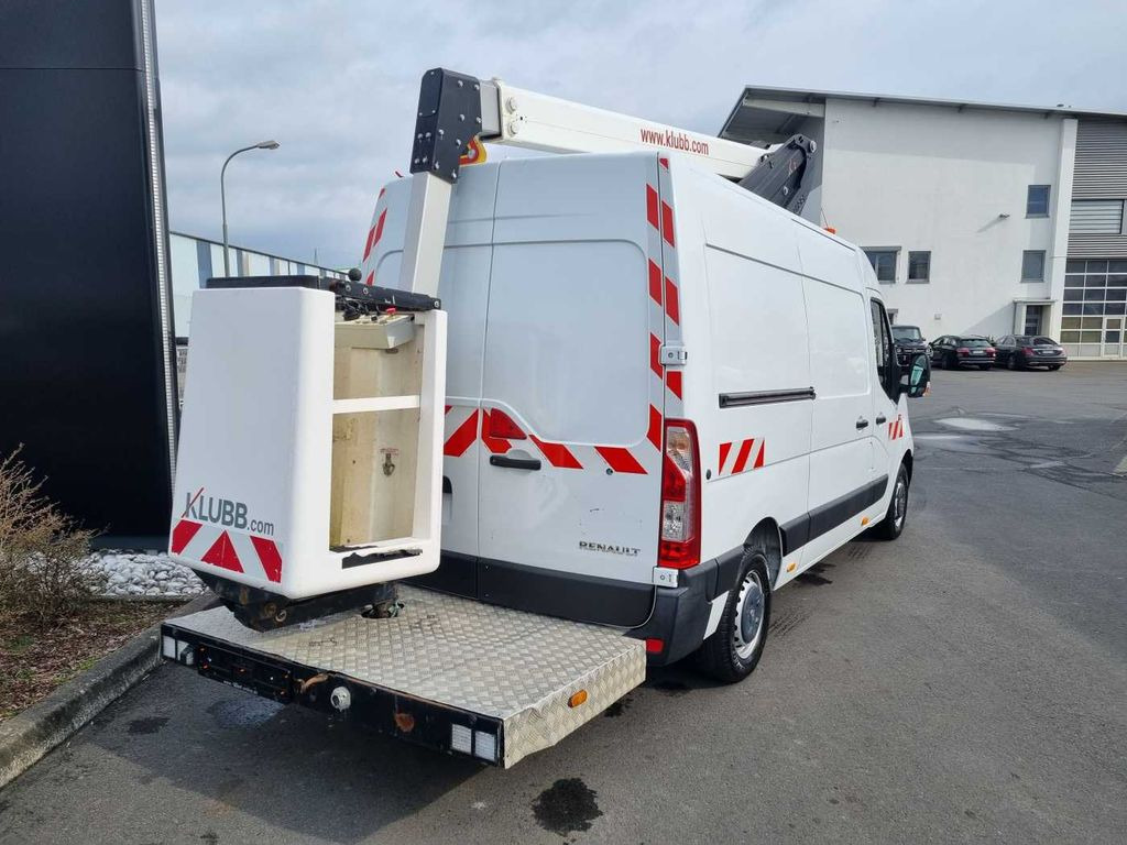 Veoautolt tõusev platvorm, Tarbesõiduk Renault Master 2.3 dCi / KLUBB K32, 12,5m: pilt 8
