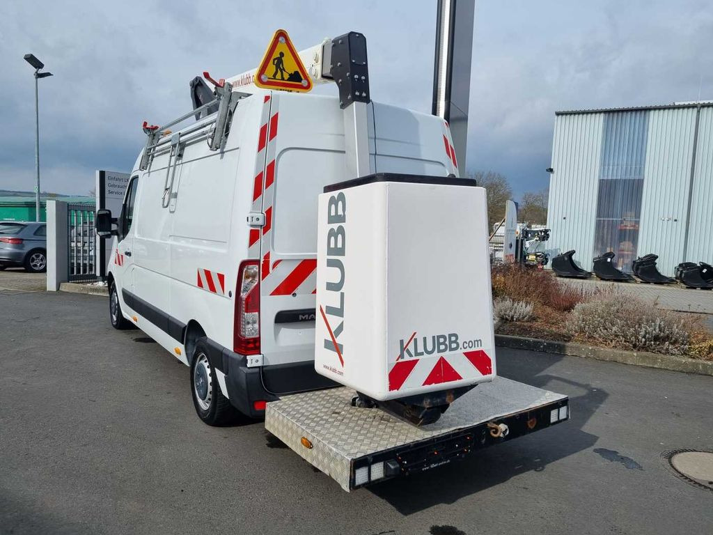 Veoautolt tõusev platvorm, Tarbesõiduk Renault Master 2.3 dCi / KLUBB K32, 12,5m: pilt 6