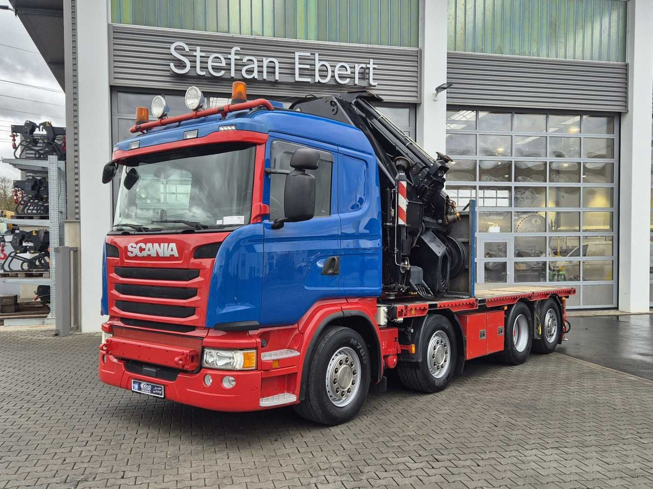 Scania G490 LB8x2*6 HLB Hiab XS 544 HIPRO JIB Winde FB - Kraanaga veoauto: pilt 2 Scania G490 LB8x2*6 HLB Hiab XS 544 HIPRO JIB Winde FB - Kraanaga veoauto: pilt 2