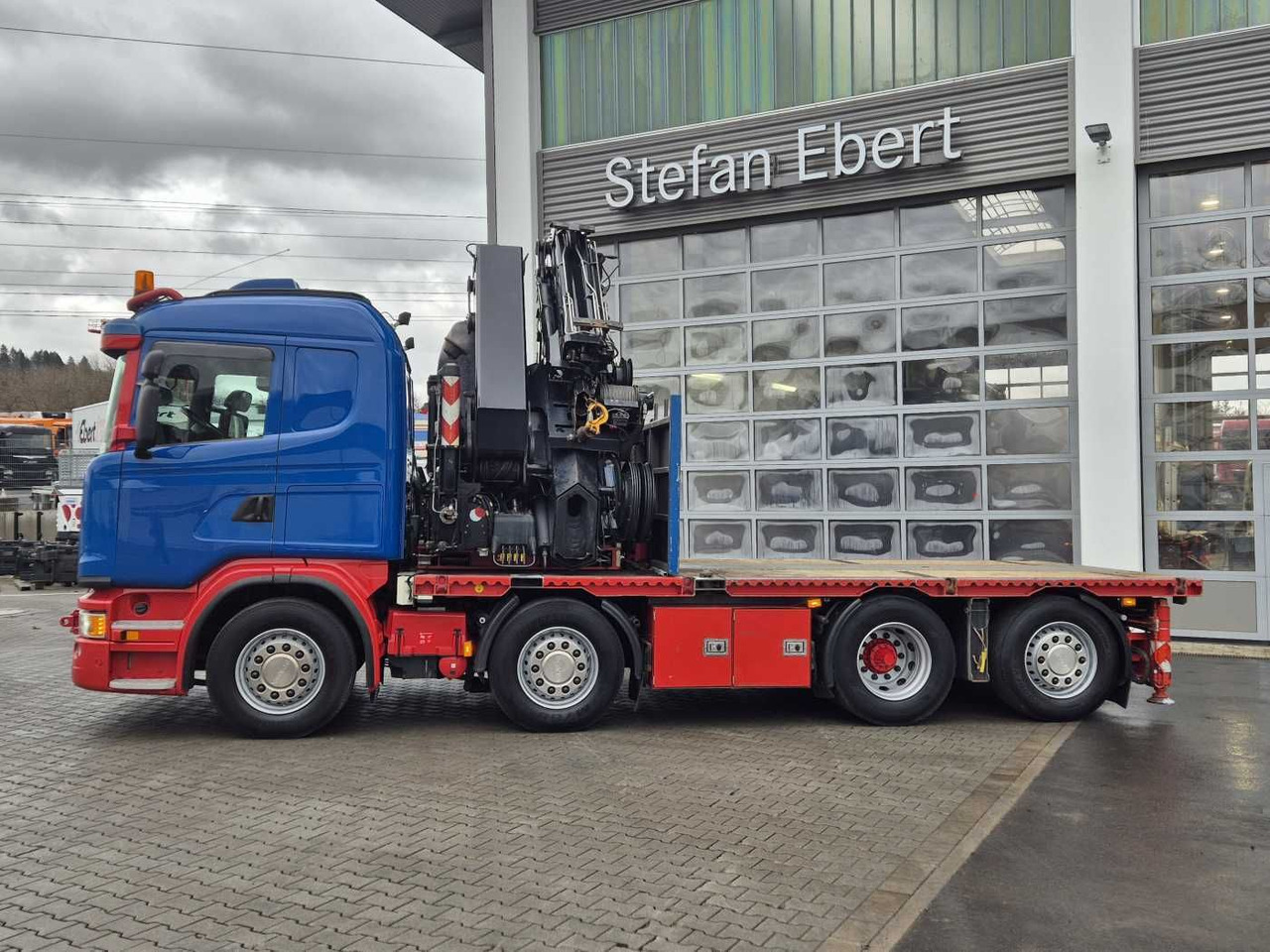 Scania G490 LB8x2*6 HLB Hiab XS 544 HIPRO JIB Winde FB - Madelveok/ Platvormveok, Kraanaga veoauto: pilt 4 Scania G490 LB8x2*6 HLB Hiab XS 544 HIPRO JIB Winde FB - Madelveok/ Platvormveok, Kraanaga veoauto: pilt 4