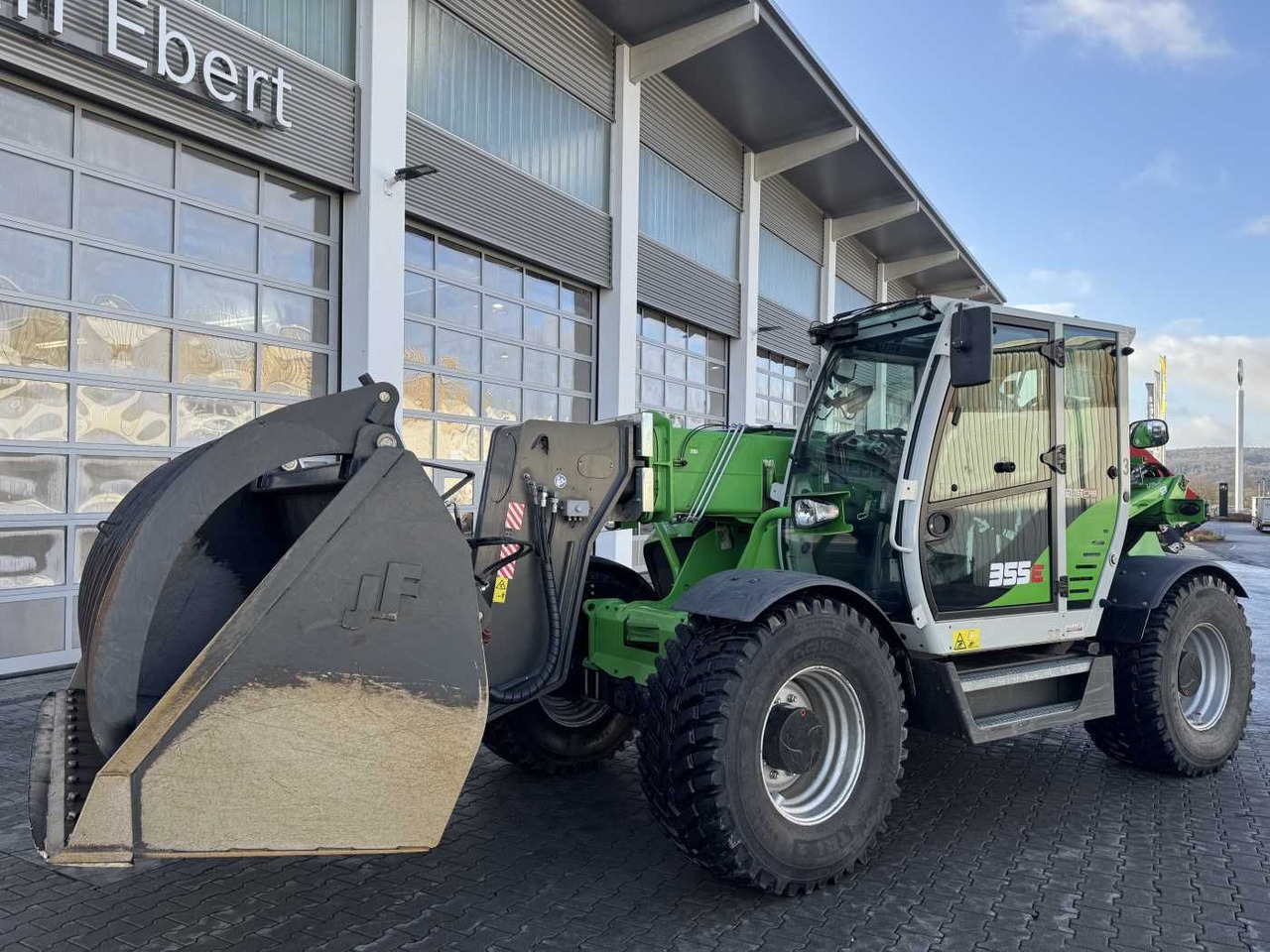 Sennebogen 355 E / Greifschaufel / nur 998h! - Teleskooplaadur: pilt 5 Sennebogen 355 E / Greifschaufel / nur 998h! - Teleskooplaadur: pilt 5