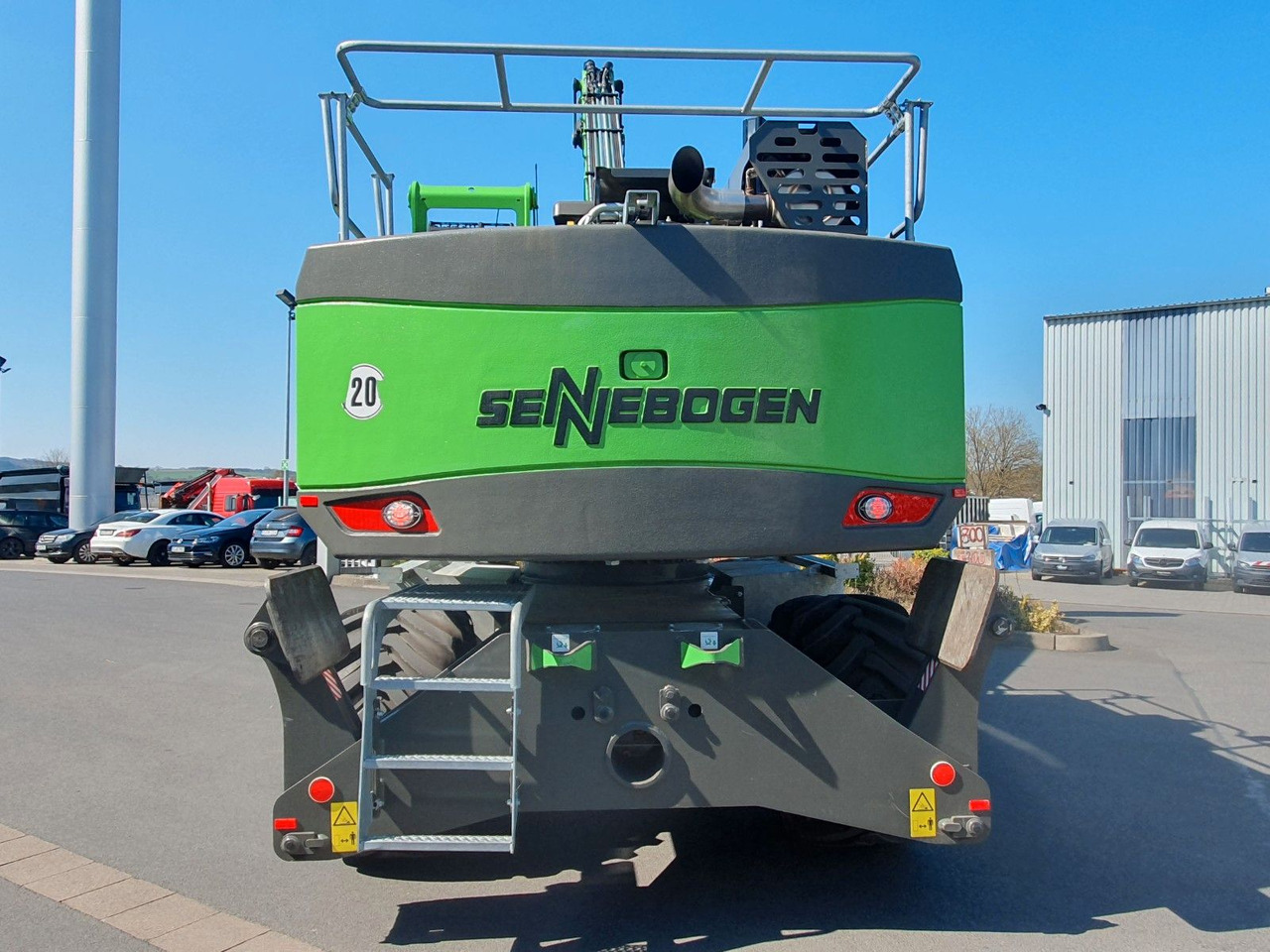 Sennebogen 718 / inkl. Albach Fällzange / nur 640h! liising Sennebogen 718 / inkl. Albach Fällzange / nur 640h!: pilt 6