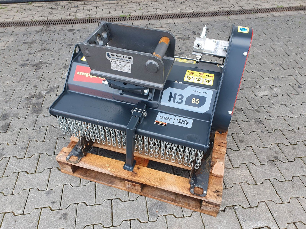 Seppi M. H3 085 / Schlegel / Mulcher / MS03 DEMO - Hooldusniiduk/ Multšer: pilt 2 Seppi M. H3 085 / Schlegel / Mulcher / MS03 DEMO - Hooldusniiduk/ Multšer: pilt 2