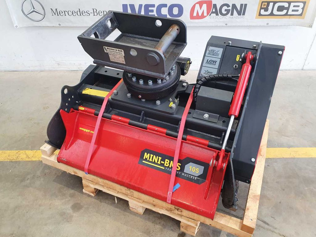Seppi M. MINI-BMS 105 Mulcher / DEMO / Drehmotor - Võsafrees: pilt 2 Seppi M. MINI-BMS 105 Mulcher / DEMO / Drehmotor - Võsafrees: pilt 2