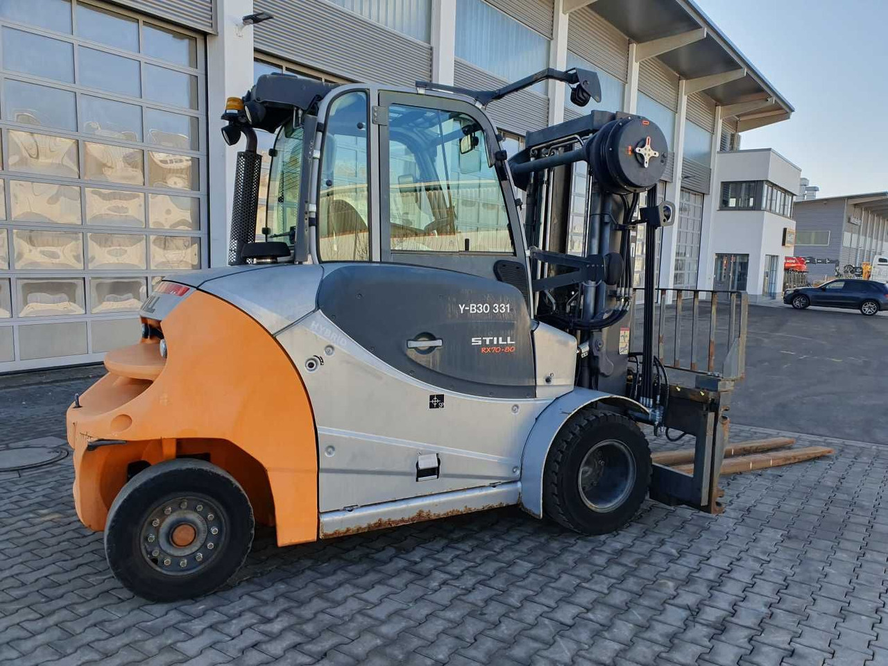 Still RX70-80 / Duplex: 4.70m! / Zinkenversteller / SS - Diiseltõstuk: pilt 2 Still RX70-80 / Duplex: 4.70m! / Zinkenversteller / SS - Diiseltõstuk: pilt 2