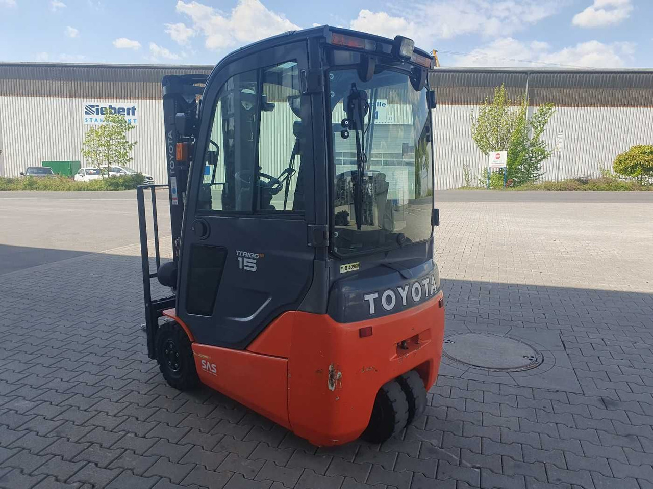 Toyota 8FBET15 / Triplex: 4.30m / nur 3.412h! / 2022 - Elektritõstuk: pilt 5 Toyota 8FBET15 / Triplex: 4.30m / nur 3.412h! / 2022 - Elektritõstuk: pilt 5