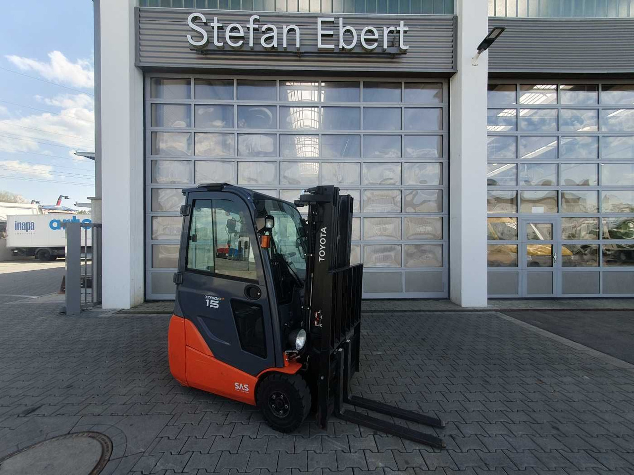 Toyota 8FBET15 / Triplex: 4.30m / nur 3.412h! / 2022 - Elektritõstuk: pilt 1 Toyota 8FBET15 / Triplex: 4.30m / nur 3.412h! / 2022 - Elektritõstuk: pilt 1