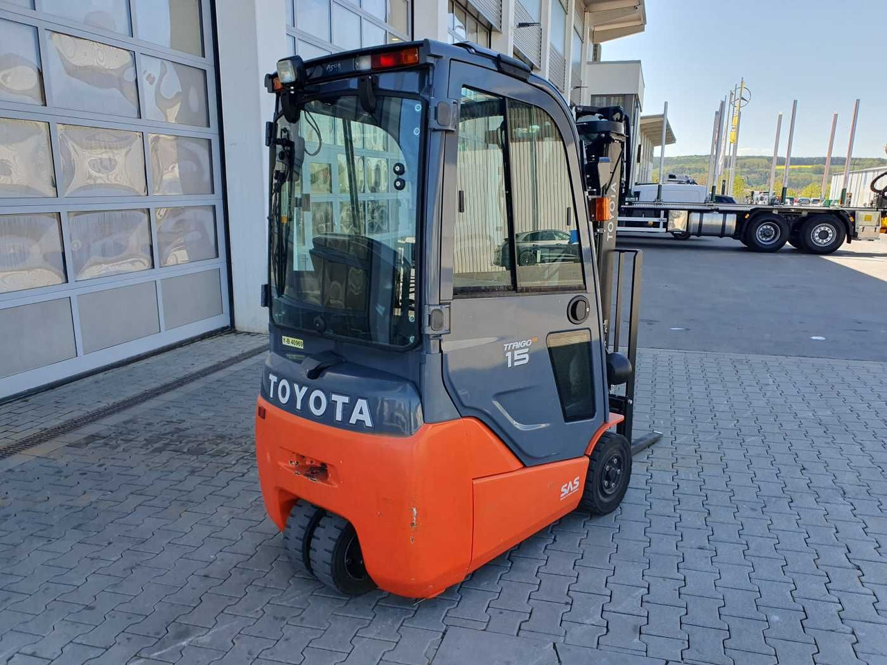Toyota 8FBET15 / Triplex: 4.30m / nur 3.489h! / 2022 - Elektritõstuk: pilt 3 Toyota 8FBET15 / Triplex: 4.30m / nur 3.489h! / 2022 - Elektritõstuk: pilt 3