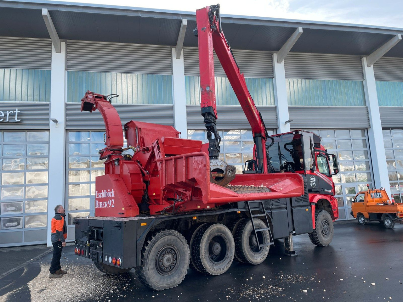 TUROX 8x8 Eschlböck Biber 92 Holzhacker / 1.512h liising TUROX 8x8 Eschlböck Biber 92 Holzhacker / 1.512h: pilt 24