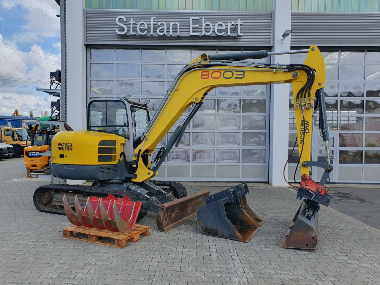 Wacker 8003 / MS08 / nur 4.035h / 2014 / Löffelpaket - Lintekskavaator: pilt 1 Wacker 8003 / MS08 / nur 4.035h / 2014 / Löffelpaket - Lintekskavaator: pilt 1