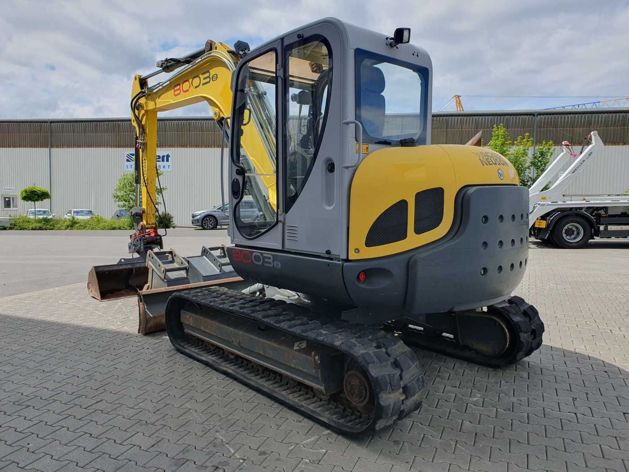 Wacker 8003 / MS08 / nur 4.035h / 2014 / Löffelpaket - Miniekskavaator: pilt 5 Wacker 8003 / MS08 / nur 4.035h / 2014 / Löffelpaket - Miniekskavaator: pilt 5