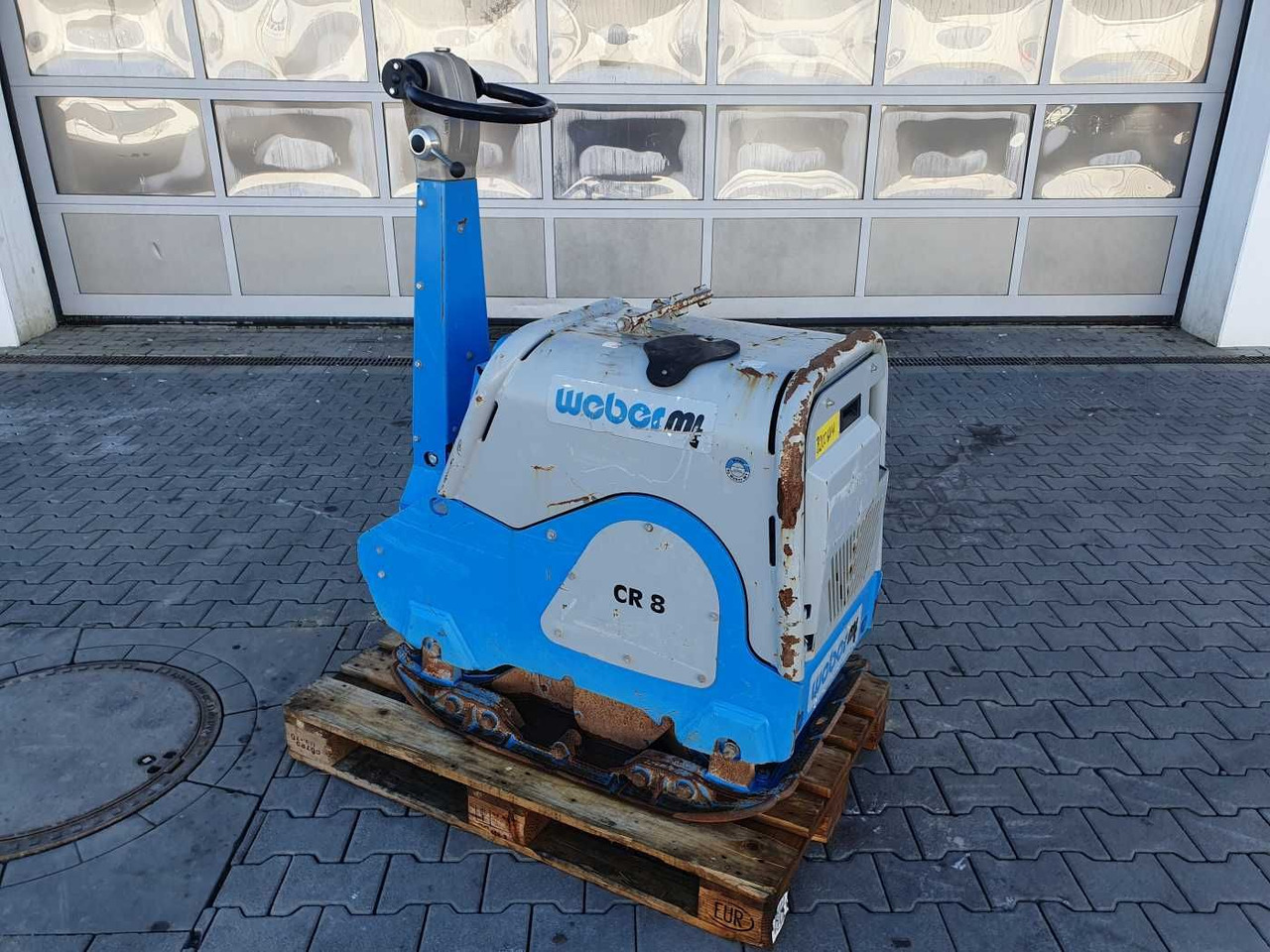 Weber CR 8 Hatz-Diesel 601kg Rüttelplatte 117 h - Vibraatorplaat: pilt 1 Weber CR 8 Hatz-Diesel 601kg Rüttelplatte 117 h - Vibraatorplaat: pilt 1