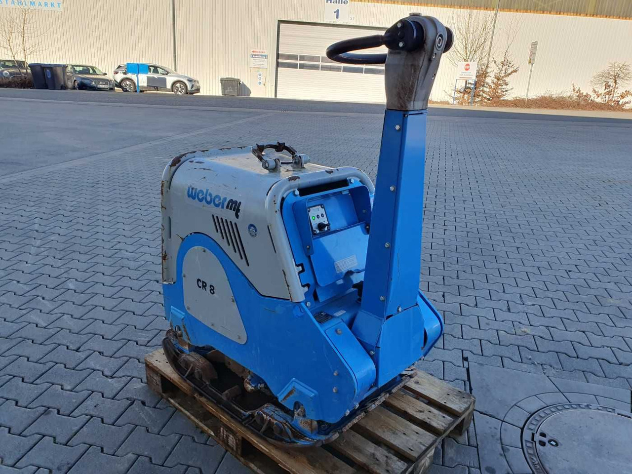 Weber CR 8 Hatz-Diesel 601kg Rüttelplatte 117 h - Vibraatorplaat: pilt 5 Weber CR 8 Hatz-Diesel 601kg Rüttelplatte 117 h - Vibraatorplaat: pilt 5