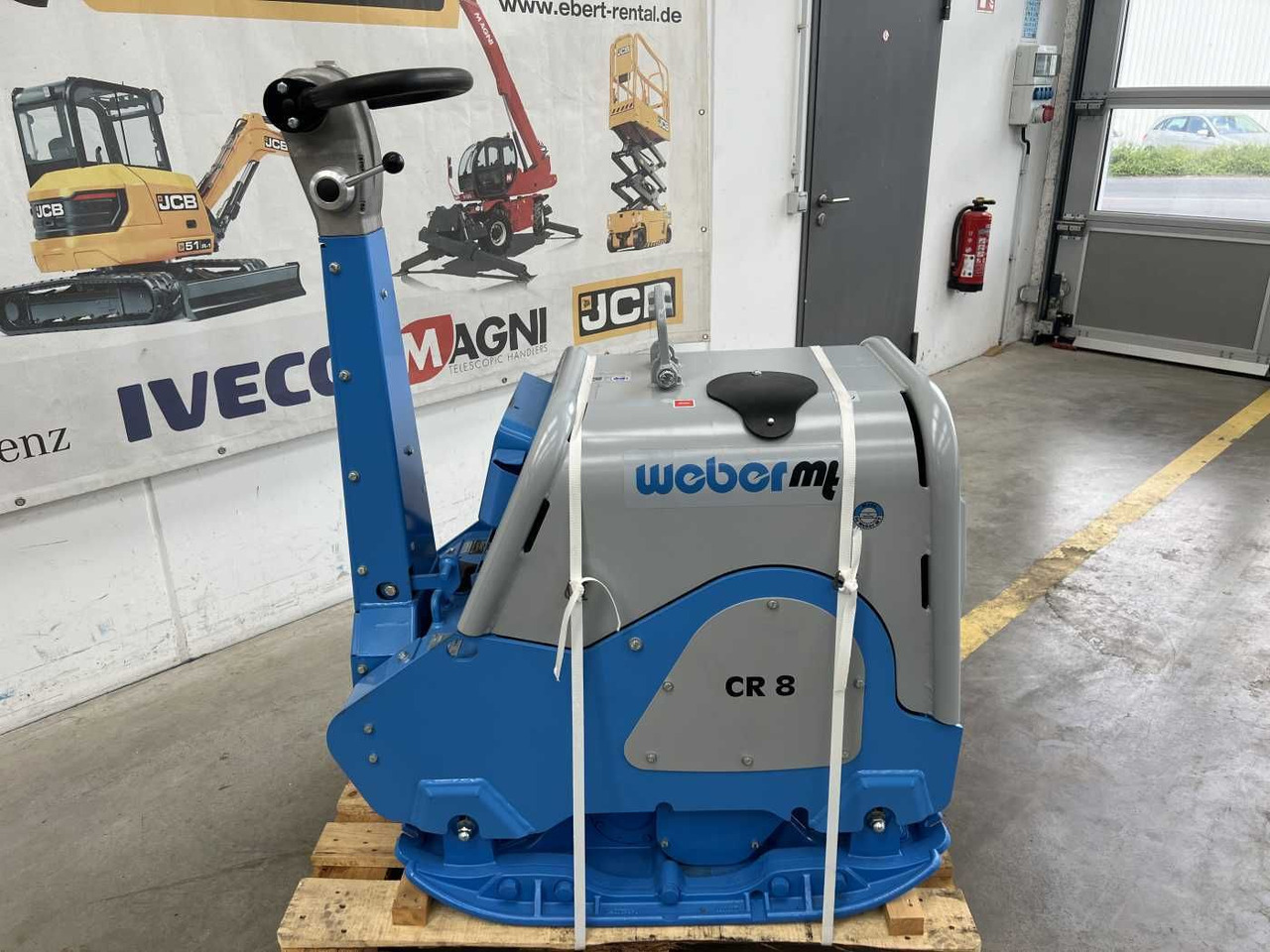 Weber CR 8 MDM Hatz-Diesel / 601kg / DEMO / 2022 - Vibraatorplaat: pilt 3 Weber CR 8 MDM Hatz-Diesel / 601kg / DEMO / 2022 - Vibraatorplaat: pilt 3