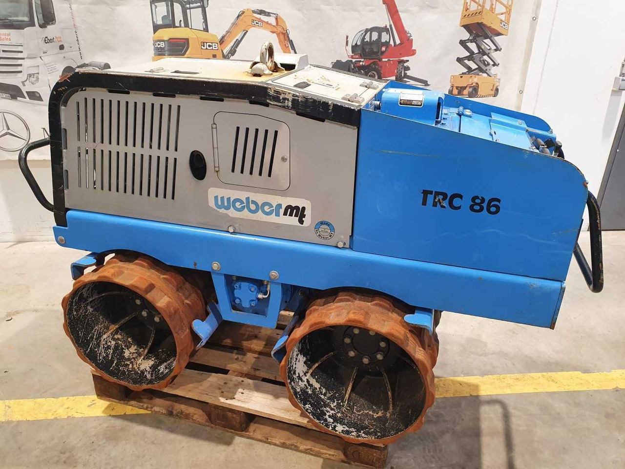 Weber TRC 86 Grabenwalze / 2020 / Funk / nur 112h - Mini teerull: pilt 2 Weber TRC 86 Grabenwalze / 2020 / Funk / nur 112h - Mini teerull: pilt 2