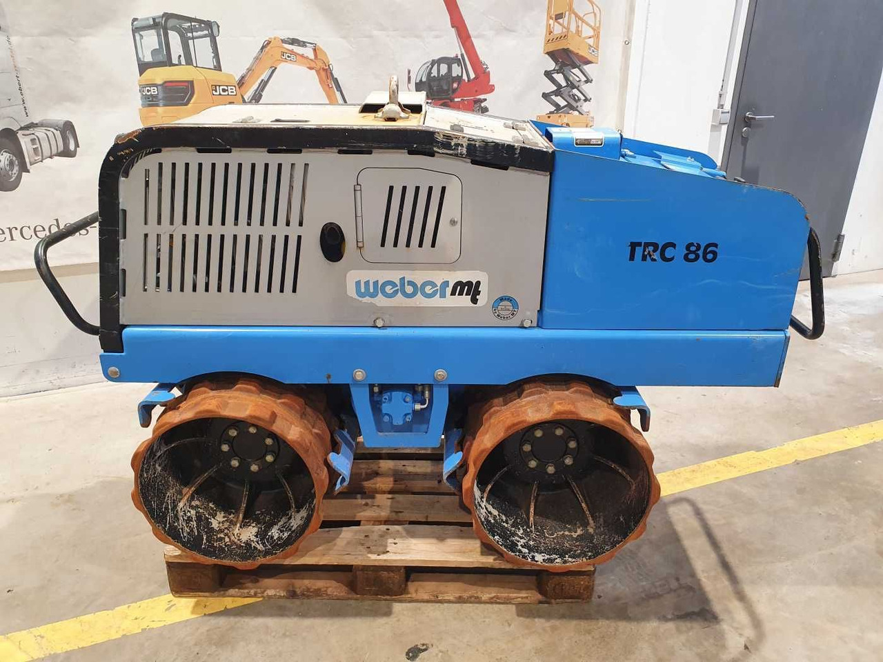 Weber TRC 86 Grabenwalze / 2020 / Funk / nur 112h - Mini teerull: pilt 3 Weber TRC 86 Grabenwalze / 2020 / Funk / nur 112h - Mini teerull: pilt 3