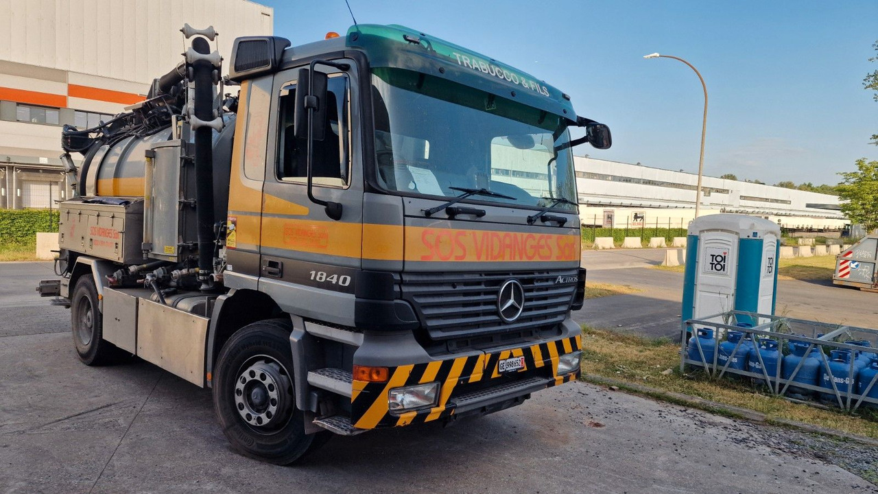 Mercedes-Benz Actros 18-40 - Vaakumveok: pilt 1 Mercedes-Benz Actros 18-40 - Vaakumveok: pilt 1