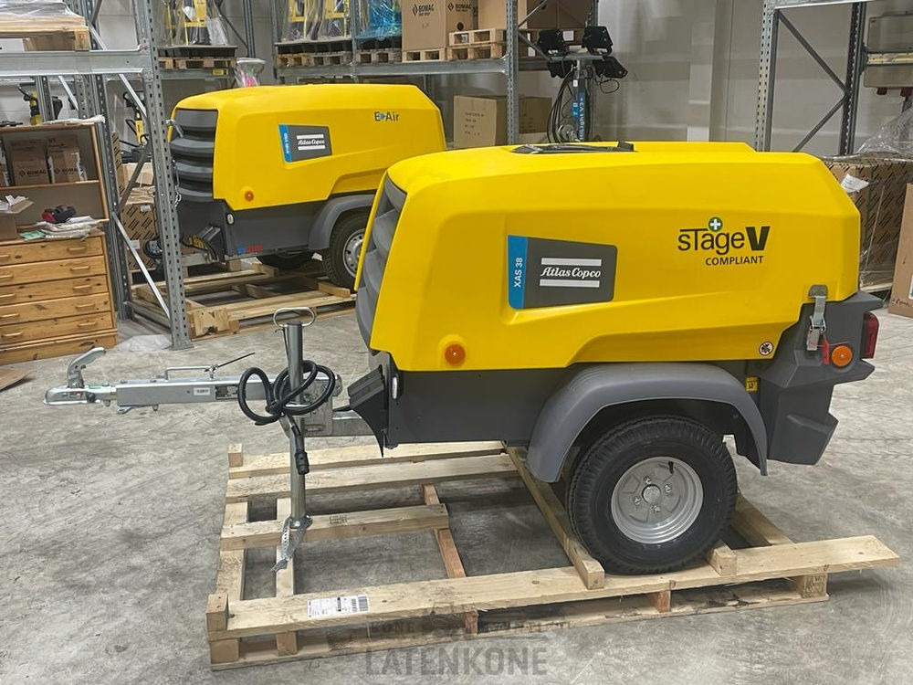 Atlas Copco XAS 38 StV Vaunukompressori UUSI - Õhukompressor: pilt 3 Atlas Copco XAS 38 StV Vaunukompressori UUSI - Õhukompressor: pilt 3