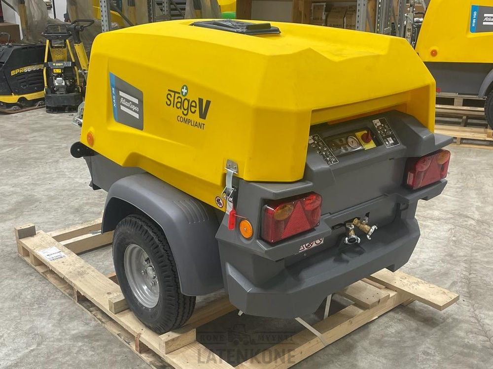 Atlas Copco XAS 38 StV Vaunukompressori UUSI - Õhukompressor: pilt 4 Atlas Copco XAS 38 StV Vaunukompressori UUSI - Õhukompressor: pilt 4