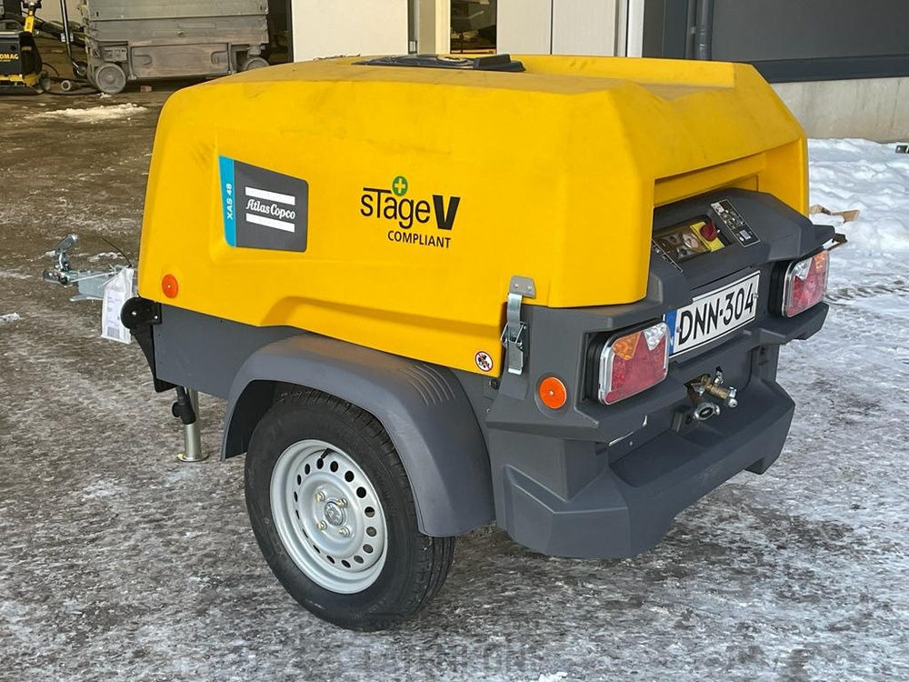 Atlas Copco XAS 48 StV Vaunukompressori UUSI - Õhukompressor: pilt 2 Atlas Copco XAS 48 StV Vaunukompressori UUSI - Õhukompressor: pilt 2