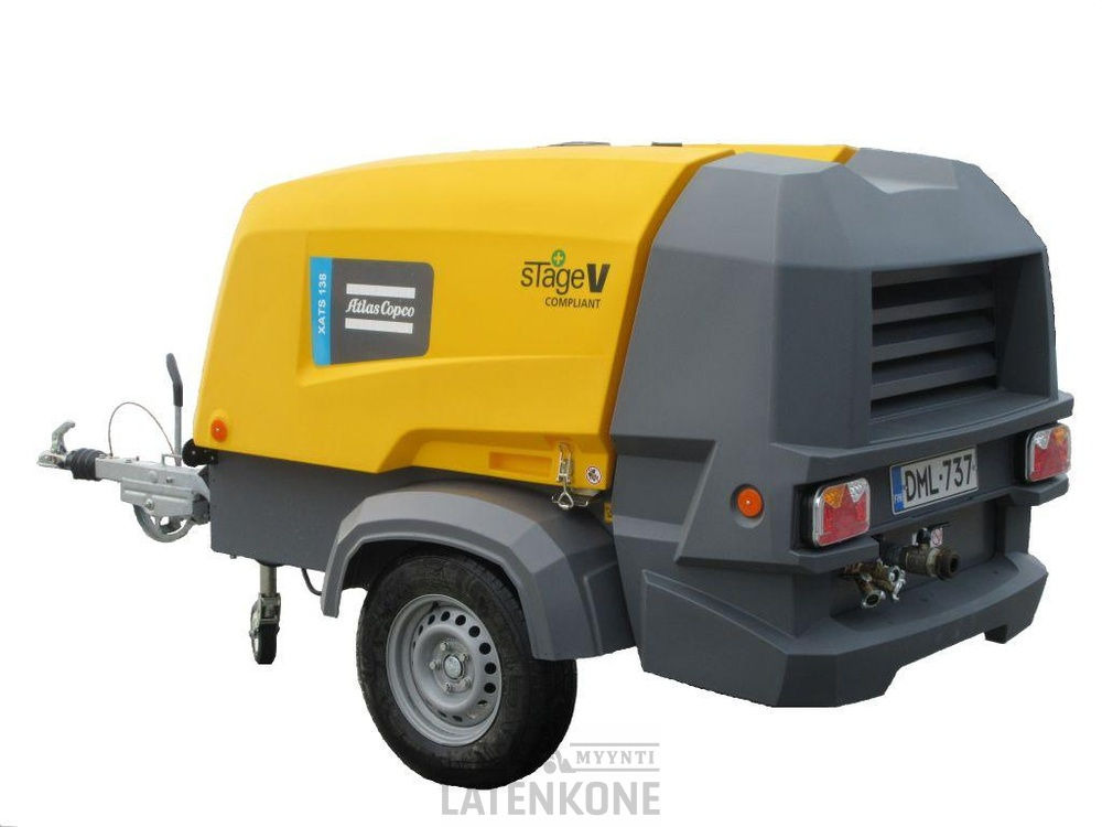 Atlas Copco XATS 138 StV Vaunukompressori UUSI - Õhukompressor: pilt 3 Atlas Copco XATS 138 StV Vaunukompressori UUSI - Õhukompressor: pilt 3