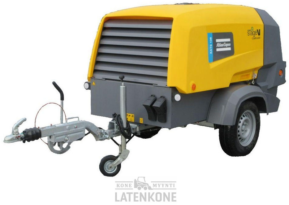 Atlas Copco XATS 138 StV Vaunukompressori UUSI - Õhukompressor: pilt 1 Atlas Copco XATS 138 StV Vaunukompressori UUSI - Õhukompressor: pilt 1