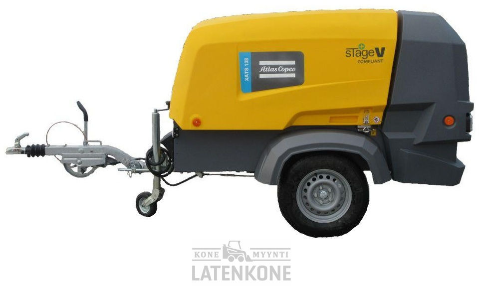 Atlas Copco XATS 138 StV Vaunukompressori UUSI - Õhukompressor: pilt 2 Atlas Copco XATS 138 StV Vaunukompressori UUSI - Õhukompressor: pilt 2