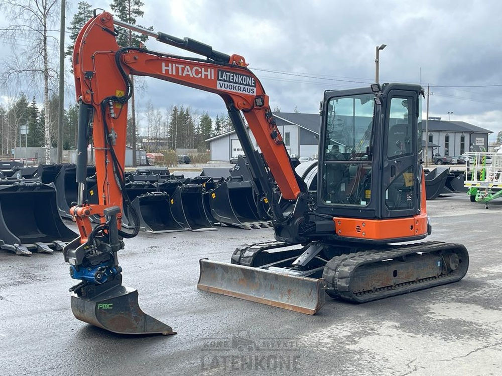 Hitachi ZX 55U-5A kaivinkone - Lintekskavaator: pilt 4 Hitachi ZX 55U-5A kaivinkone - Lintekskavaator: pilt 4