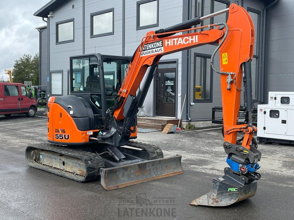 Hitachi ZX 55U-5A kaivinkone - Lintekskavaator: pilt 2 Hitachi ZX 55U-5A kaivinkone - Lintekskavaator: pilt 2