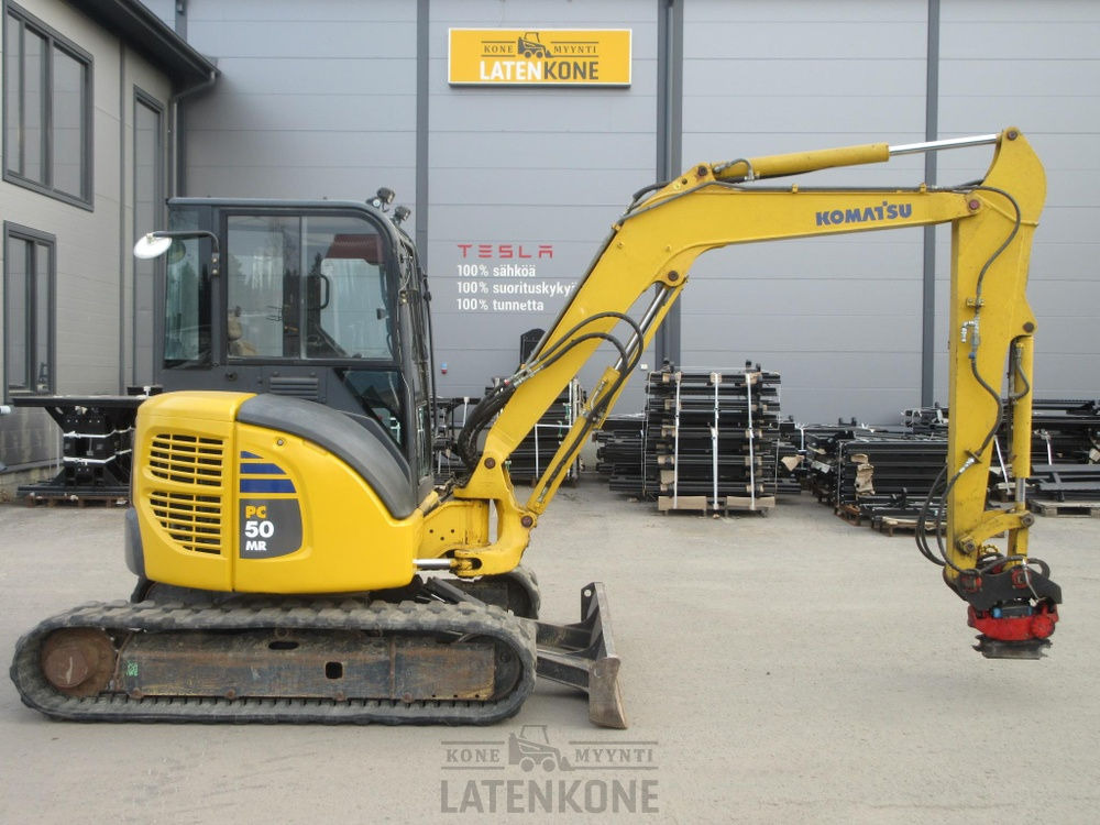 Komatsu PC50MR PETOKSELLA VIETY LÖYTÖPALKKIO STOLEN - Lintekskavaator: pilt 1 Komatsu PC50MR PETOKSELLA VIETY LÖYTÖPALKKIO STOLEN - Lintekskavaator: pilt 1