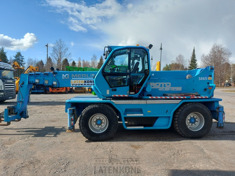 Merlo Roto 40.25MCSS with basket and jib - Teleskooplaadur: pilt 1 Merlo Roto 40.25MCSS with basket and jib - Teleskooplaadur: pilt 1