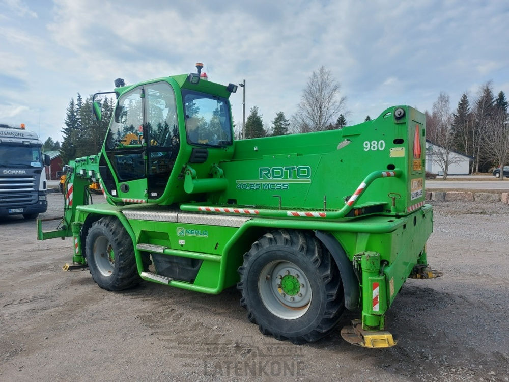 Merlo Roto 40.25MCSS with basket, remote and jib - Teleskooplaadur: pilt 2 Merlo Roto 40.25MCSS with basket, remote and jib - Teleskooplaadur: pilt 2