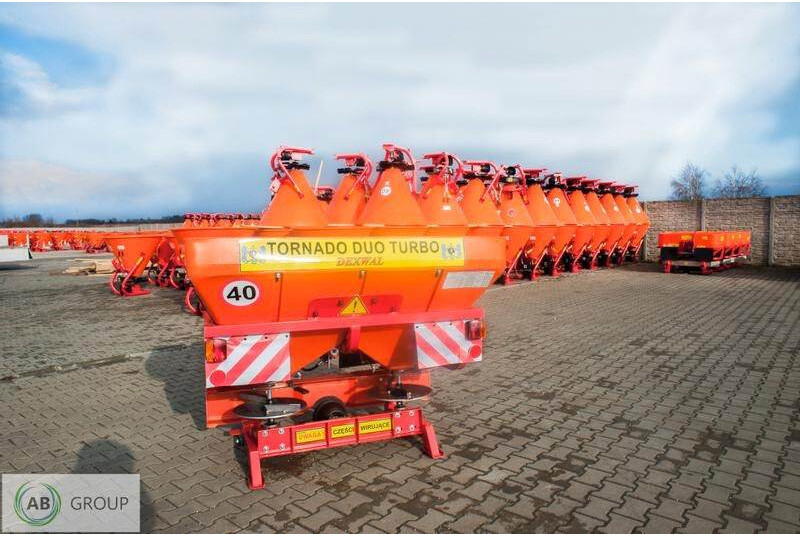Dexwal rozsiewacz nawozu Tornado Duo 850 l/1200 kg - Väetiselaoturid: pilt 1 Dexwal rozsiewacz nawozu Tornado Duo 850 l/1200 kg - Väetiselaoturid: pilt 1