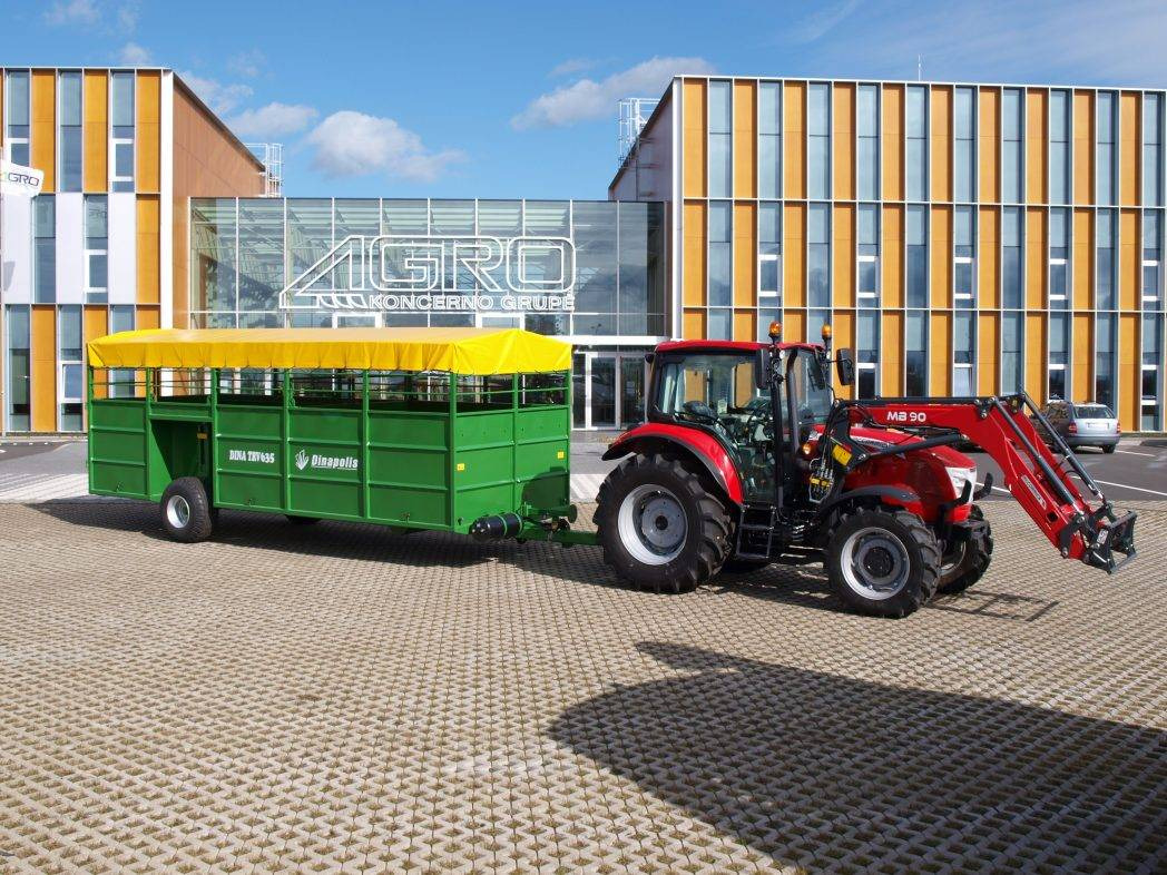 Dinapolis livestock trailer TRV 510 - Loomaveo järelhaagis: pilt 1 Dinapolis livestock trailer TRV 510 - Loomaveo järelhaagis: pilt 1