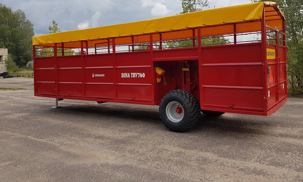 Dinapolis livestock trailer TRV 760 - Loomaveo järelhaagis: pilt 2 Dinapolis livestock trailer TRV 760 - Loomaveo järelhaagis: pilt 2