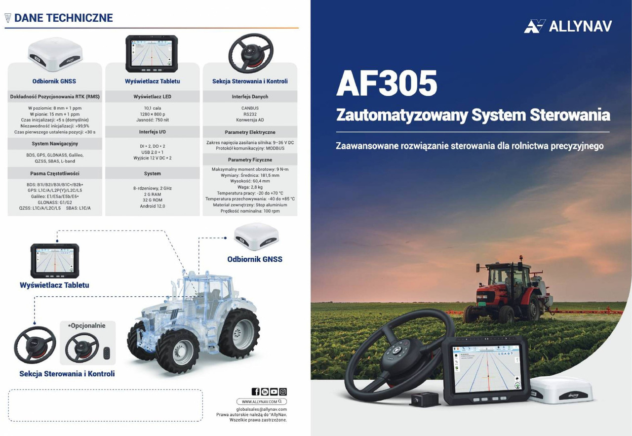Zestaw sterowania siewnikiem Allynav - Juhtimissüsteem - Põllutööseade: pilt 3 Zestaw sterowania siewnikiem Allynav - Juhtimissüsteem - Põllutööseade: pilt 3