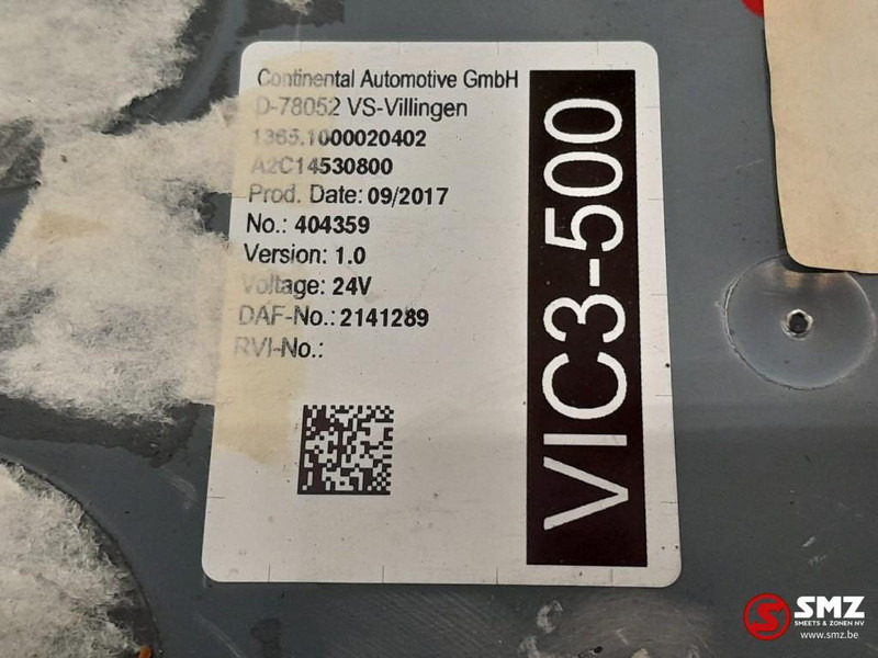 DAF Occ ECU VIC3-500 regeleenheid DAF - Mootori juhtimisseade - Veoauto: pilt 5 DAF Occ ECU VIC3-500 regeleenheid DAF - Mootori juhtimisseade - Veoauto: pilt 5