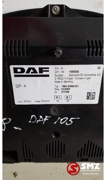 DAF Occ Instrumentenpaneel Daf XF 105 - Armatuurlaud - Veoauto: pilt 3 DAF Occ Instrumentenpaneel Daf XF 105 - Armatuurlaud - Veoauto: pilt 3