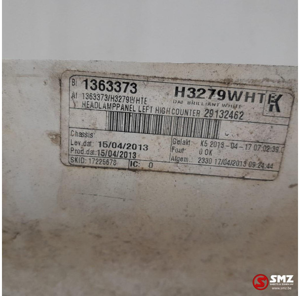 DAF Occ koplampkap links DAF - Esituled - Veoauto: pilt 3 DAF Occ koplampkap links DAF - Esituled - Veoauto: pilt 3