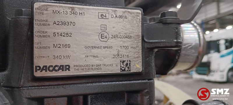 DAF Occ motor MX13 340H1 - 340KW DAF - Mootor - Veoauto: pilt 5 DAF Occ motor MX13 340H1 - 340KW DAF - Mootor - Veoauto: pilt 5