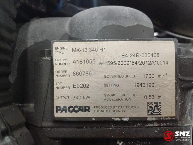 DAF Occ motor MX13 340KW DAF - Mootor - Veoauto: pilt 5 DAF Occ motor MX13 340KW DAF - Mootor - Veoauto: pilt 5