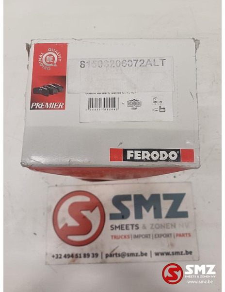 DAF Occ remblokkenset DAF - Piduriklotsid - Veoauto: pilt 3 DAF Occ remblokkenset DAF - Piduriklotsid - Veoauto: pilt 3