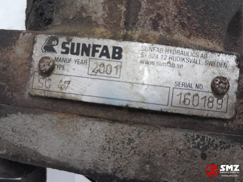 Diversen Occ hydraulische pomp Sunfab SC47 - Hüdrauliline pump - Veoauto: pilt 5 Diversen Occ hydraulische pomp Sunfab SC47 - Hüdrauliline pump - Veoauto: pilt 5