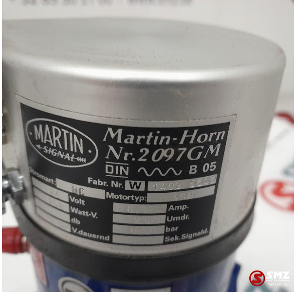 Diversen Occ luchtcompressor 24V 2097GM Martin Horn - Mootor ja varuosad - Veoauto: pilt 4 Diversen Occ luchtcompressor 24V 2097GM Martin Horn - Mootor ja varuosad - Veoauto: pilt 4