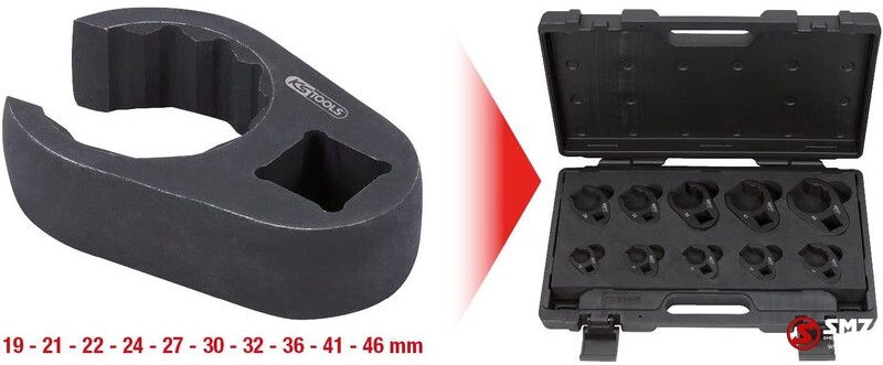 Diversen Open opsteekringsleutelset 19-46 MM 10PCS - Auto tööriist: pilt 5 Diversen Open opsteekringsleutelset 19-46 MM 10PCS - Auto tööriist: pilt 5