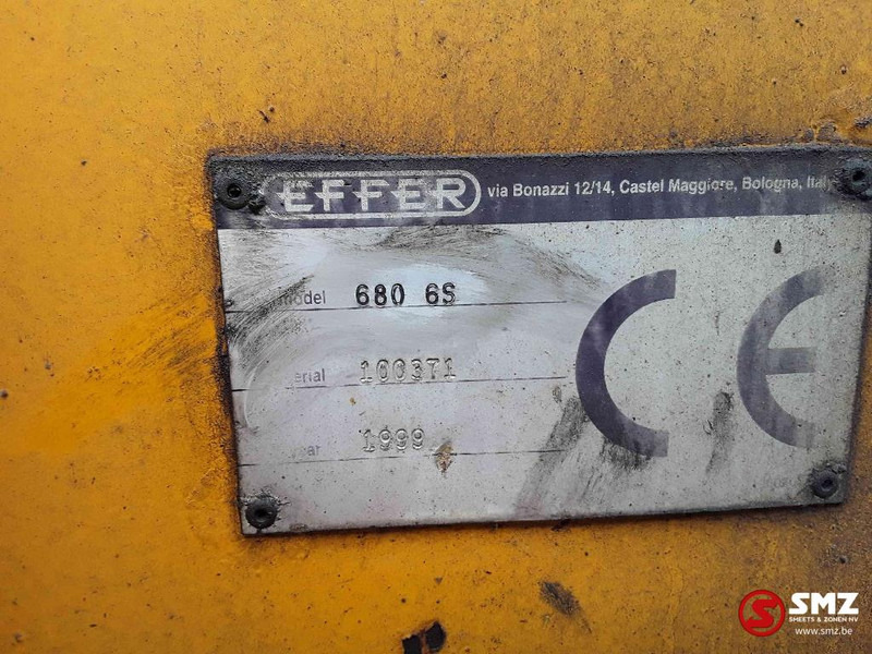 EFFER Occ Autolaadkraan Effer 680 6S + radio remote - Poom: pilt 4 EFFER Occ Autolaadkraan Effer 680 6S + radio remote - Poom: pilt 4