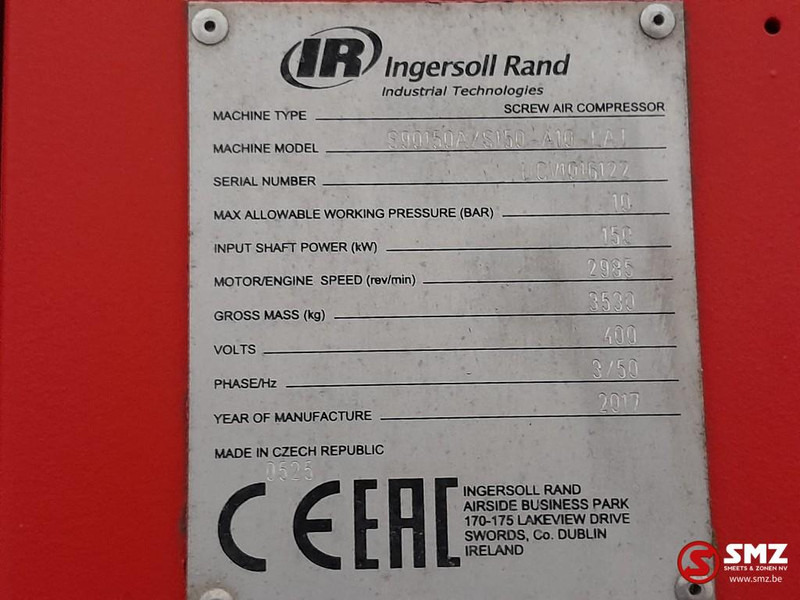 Õhukompressor Ingersoll-Rand Occ Compressoren mobiel Ingersoll Rand S90150A: pilt 19